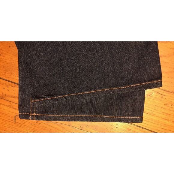 10 Plus OshKosh B'gosh Boot Cut Adjustable Waist Girls Jeans New Dark Wash Denim - Picture 11 of 12